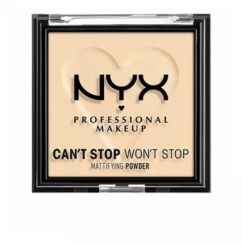NYX Professional Makeup NYX PROFESSIONAL MAKEUP Компактная матирующая пудра Can't Stop Won't Stop