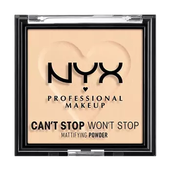 NYX Professional Makeup NYX PROFESSIONAL MAKEUP Компактная матирующая пудра Can't Stop Won't Stop