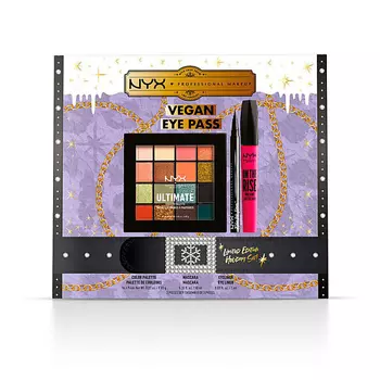 NYX Professional Makeup NYX PROFESSIONAL MAKEUP Набор для макияжа глаз Vegan Eye Pass Limited Edition