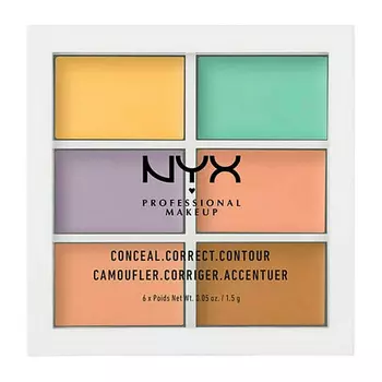 NYX Professional Makeup NYX PROFESSIONAL MAKEUP Палетка цветокорректирующих консилеров Color Correcting Palette