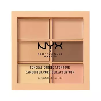 NYX Professional Makeup NYX PROFESSIONAL MAKEUP Палетка консилеров Conceal, Correct, Contour