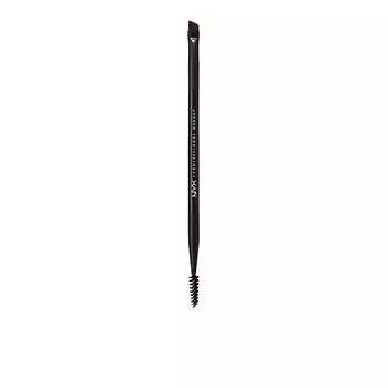 NYX Professional Makeup NYX PROFESSIONAL MAKEUP Профессиональная двусторонняя кисть для макияжа бровей Pro Dual Brow Brush