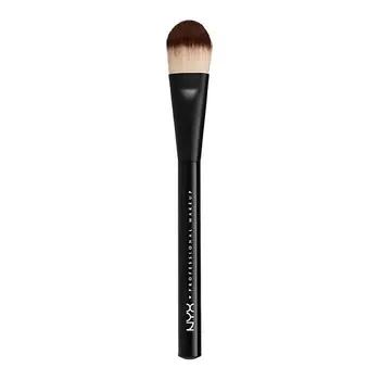 NYX Professional Makeup NYX PROFESSIONAL MAKEUP Профессиональная кисть для тональных средств Pro Flat Foundation Brush
