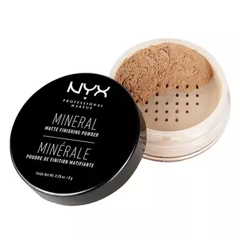 NYX Professional Makeup NYX PROFESSIONAL MAKEUP Рассыпчатая минеральная пудра Mineral Matte Finishing Powder