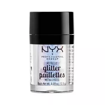 NYX Professional Makeup NYX PROFESSIONAL MAKEUP Рассыпчатый глиттер для лица и тела Face & Body Metallic Glitter