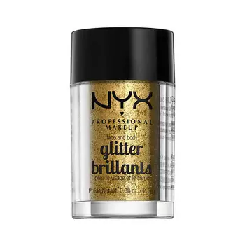 NYX Professional Makeup NYX PROFESSIONAL MAKEUP Рассыпчатый глиттер для лица и тела Face & Body Metallic Glitter