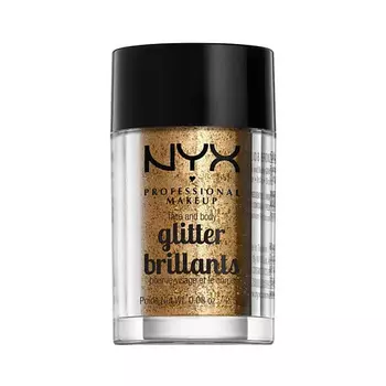 NYX Professional Makeup NYX PROFESSIONAL MAKEUP Рассыпчатый глиттер для лица и тела Face & Body Metallic Glitter