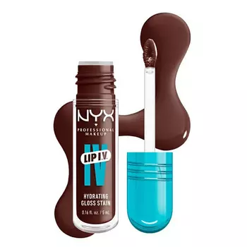 NYX Professional Makeup NYX PROFESSIONAL MAKEUP Увлажняющий блеск-тинт для губ Lip I.V. Hydrating Gloss Stain
