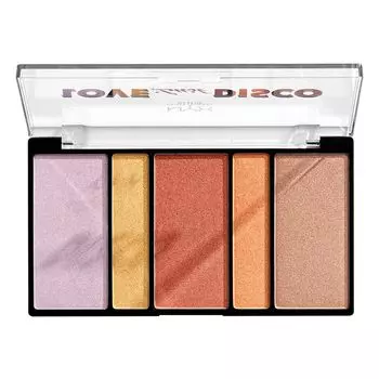 NYX Professional Makeup Палетка хайлайтеров. LOVE LUST DISCO HIGHLIGHT PALETTE