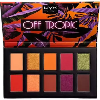 NYX Professional Makeup палетка теней для глаз. OFF TROPIC