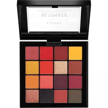 NYX Professional Makeup Палетка теней для век. ULTIMATE SHADOW PALETTE