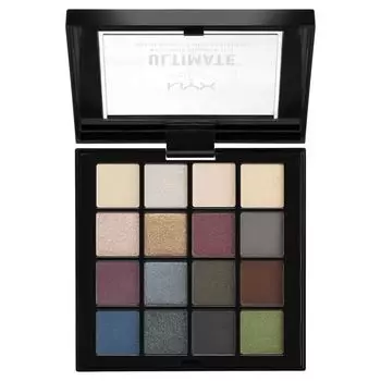 NYX Professional Makeup Палетка теней для век. ULTIMATE SHADOW PALETTE , 95 г