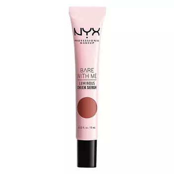 NYX Professional Makeup Румяна для лица "BARE WITH ME. LUMINOUS/SHROOMBIOTIC CHEEK SERUM"