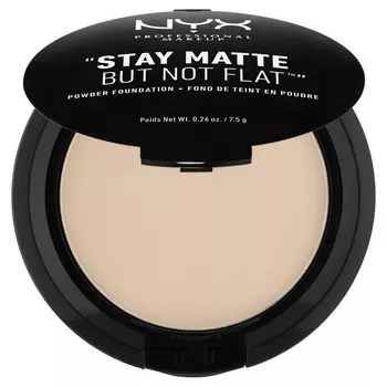 NYX Professional Makeup Тональная основа-пудра. STAY MATTE BUT NOT FLAT POWDER FOUNDATION