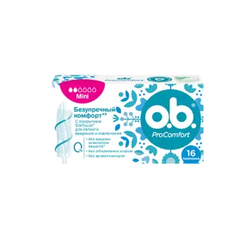 O.B. Тампоны Comfort мини 16.0