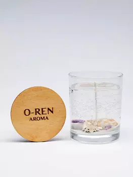 O-REN AROMA Свеча ароматическая гелевая грейпфрут 250