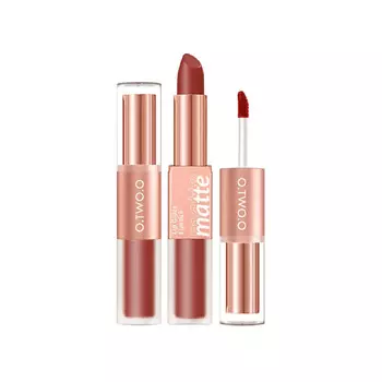 O.TWO.O Матовая губная помада и вельветовый тинт 2в1