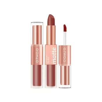 O.TWO.O Матовая губная помада и вельветовый тинт 2в1