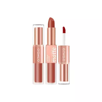 O.TWO.O Матовая губная помада и вельветовый тинт 2в1