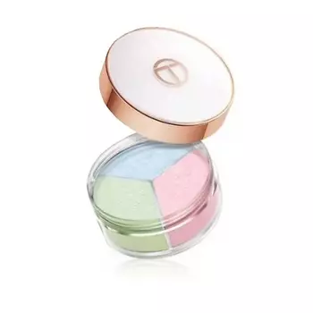 O.TWO.O Трехцветная рассыпчатая пудра