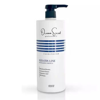 OCEAN SECRET Кондиционер кератиновый для сухих и поврежденных волос, KERATIN LINE 1000
