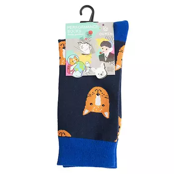 OEMEN Носки унисекс PM387 чёрный/синий