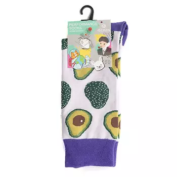 OEMEN Носки унисекс PW711 молочный/сиреневый