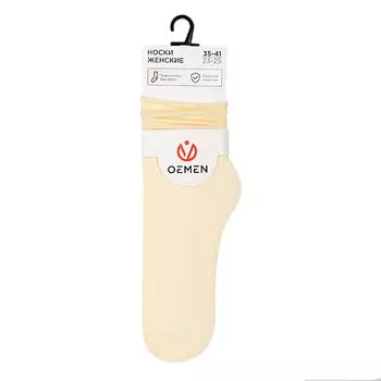 OEMEN Носки женские 1805 светло-желтый