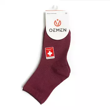 OEMEN Носки женские VN081 бордовый