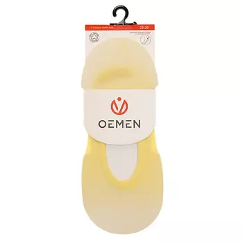 OEMEN Подследники женские полиамидные KP006 ярко-желтый