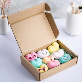 OFCOURSE Набор бомбочек для ванны Сердечки