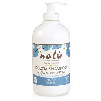 OFFICINA NATURAE Натуральный органический шампунь - гель для душа 2 в 1 500