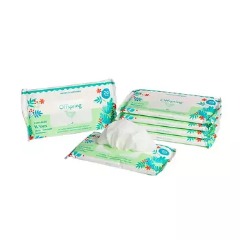 OFFSPRING Биоразлагаемые влажные салфетки 120.0