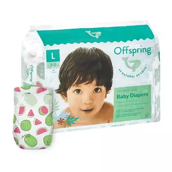 OFFSPRING Подгузники, L 9-13 кг Арбузы 36.0