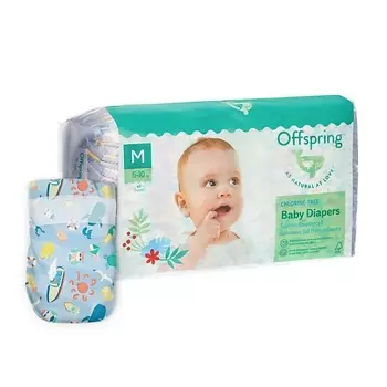OFFSPRING Подгузники, M 6-10 кг Сидней 42.0