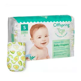 OFFSPRING Подгузники, S 3-7 кг Авокадо 48.0