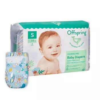OFFSPRING Подгузники, S 3-7 кг Сидней 48.0