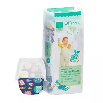 OFFSPRING Трусики-подгузники, L 9-14 кг Рыбки 36.0