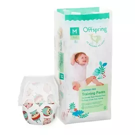 OFFSPRING Трусики-подгузники, M 6-11 кг Совы