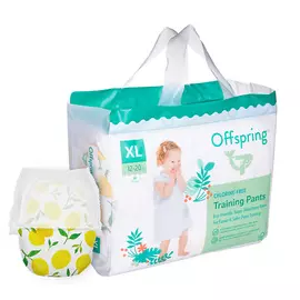 OFFSPRING Трусики-подгузники, XL 12-20 кг Лимоны 30.0