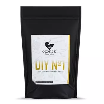 OGONEK РУЧНАЯ РАБОТА Набор для изготовления свечи декоративной "Розе" 1.0