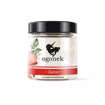 OGONEK РУЧНАЯ РАБОТА Свеча ароматическая декоративная Хвоя 200.0