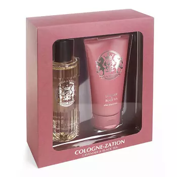 COLOGNE-ZATION ПОДАРОЧНЫЙ НАБОР ДЛЯ МУЖЧИН Lavender &amp; Black tea