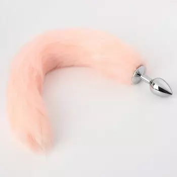 ОКИ-ЧПОКИ Анальная пробка с мехом