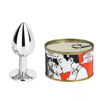 ОКИ-ЧПОКИ Анальная пробка "Скажи мне три главных слова"