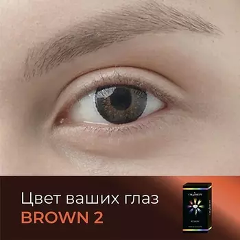 OKVISION Цветные контактные линзы Fusion Brown (2)