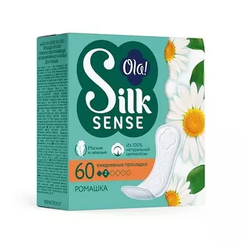 OLA! Silk Sense DAILY DEO Ежедневные мягкие прокладки, аромат Ромашка 60.0