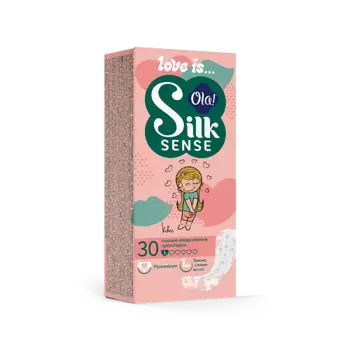 OLA! Silk Sense Teens Прокладки ежедневные Light стринг-мультиформ Микс 60.0