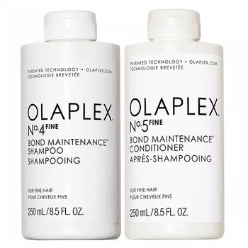 OLAPLEX Набор шампунь № 4 и кондиционер № 5 Fine Bond Maintenance