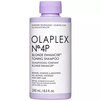 OLAPLEX Шампунь тонирующий "Система защиты осветленных волос" No.4P Blonde Enhancer Toning Shampoo